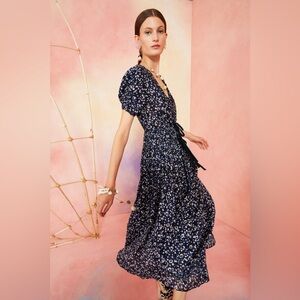 Ulla Johnson Kamala Dress in navy